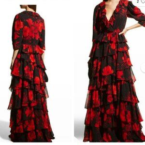 Basix Long Tiered Dress